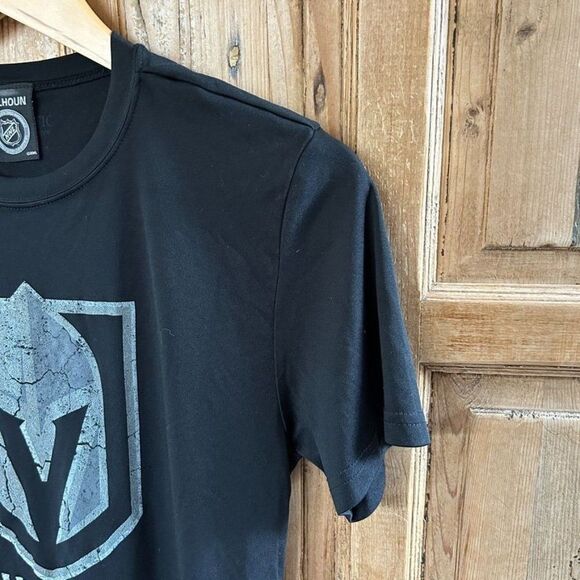 Calhoun NHL Vegas Golden Knights Tee Athletic Short‎ Sleeve Black Youth XL - Picture 5 of 10